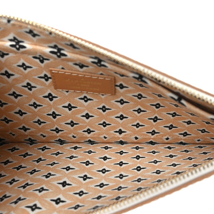 Louis Vuitton Monogram Giant By The Pool 2.0 Neverfull MM Pochette Beige 5 of 6