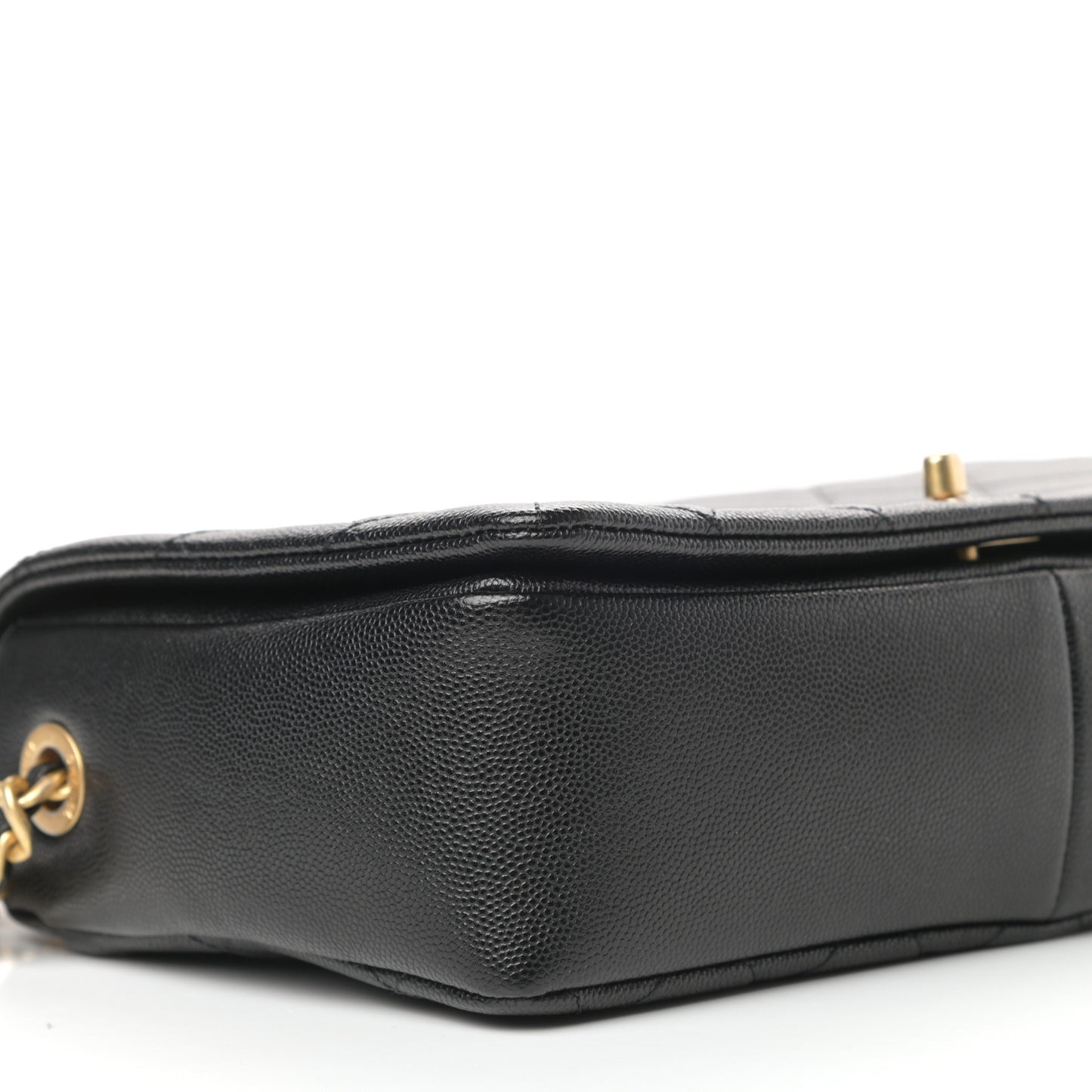 Caviar Quilted Medium Fashion Therapy Flap Bag Black