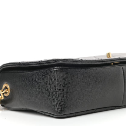Chanel Caviar Quilted Medium Fashion Therapy Flap Bag Black 8 of 11