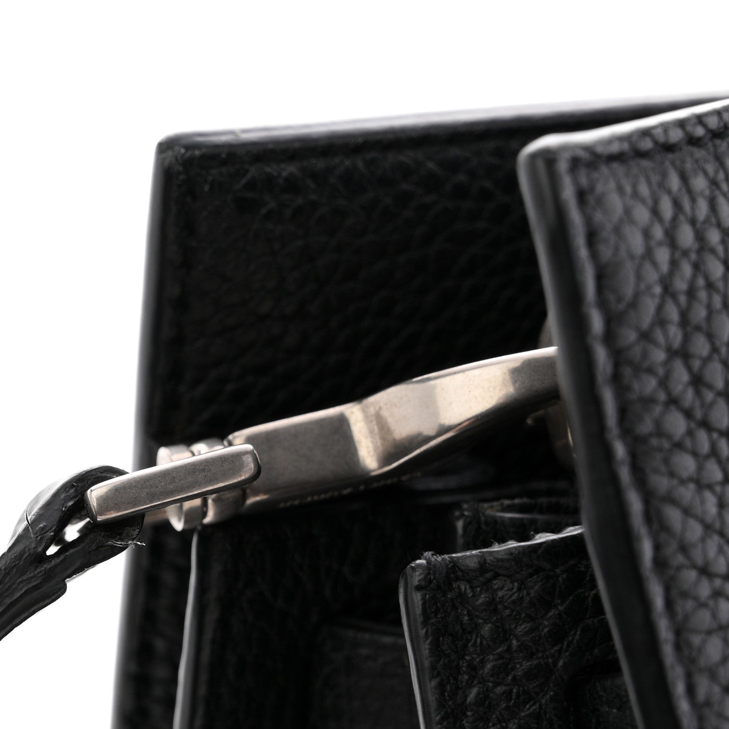 Saint Laurent Grained Calfskin Small Supple Sac De Jour Black 13 of 13