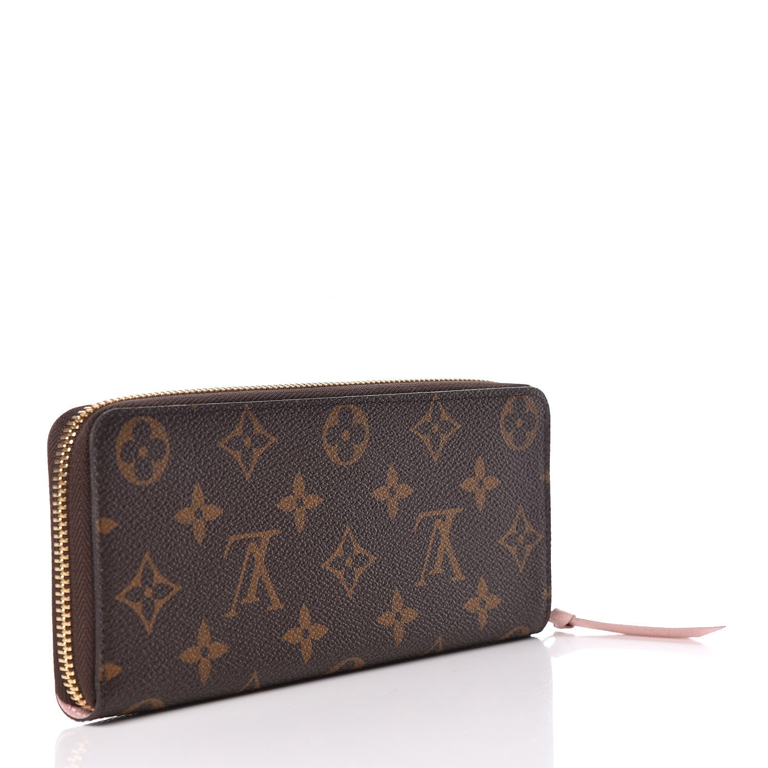 Louis Vuitton Monogram Clemence Wallet Rose Ballerine 3 of 8