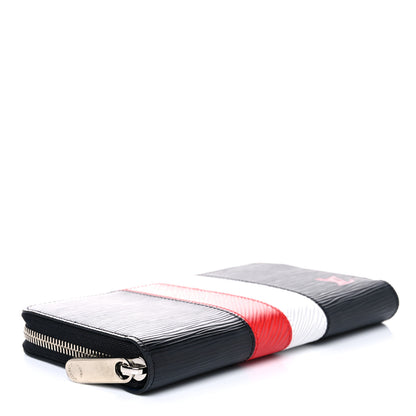 Louis Vuitton Epi Zippy Wallet Black Stripe 4 of 9