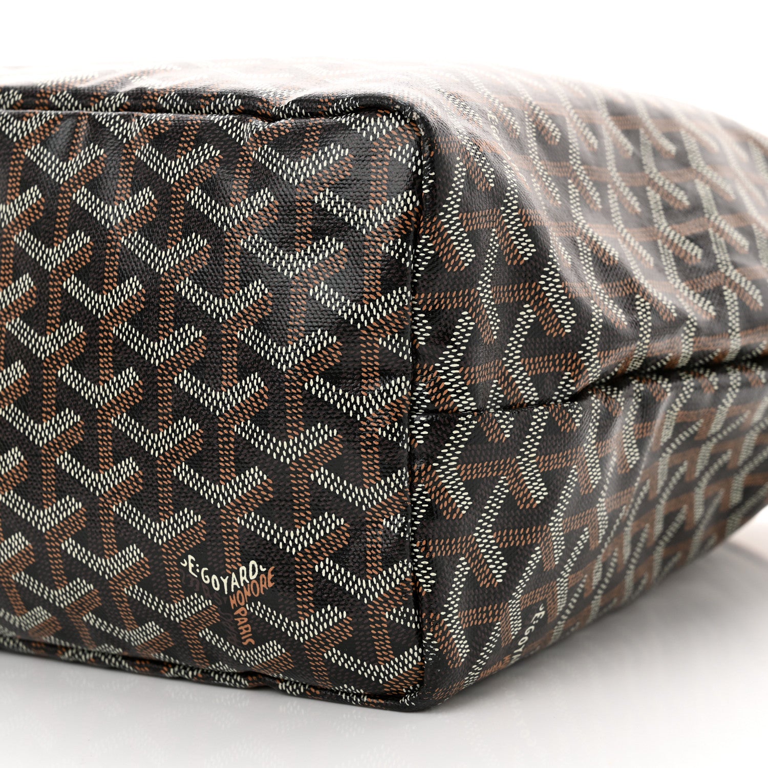Goyard Goyardine Saint Louis PM Black Gold 11 of 13