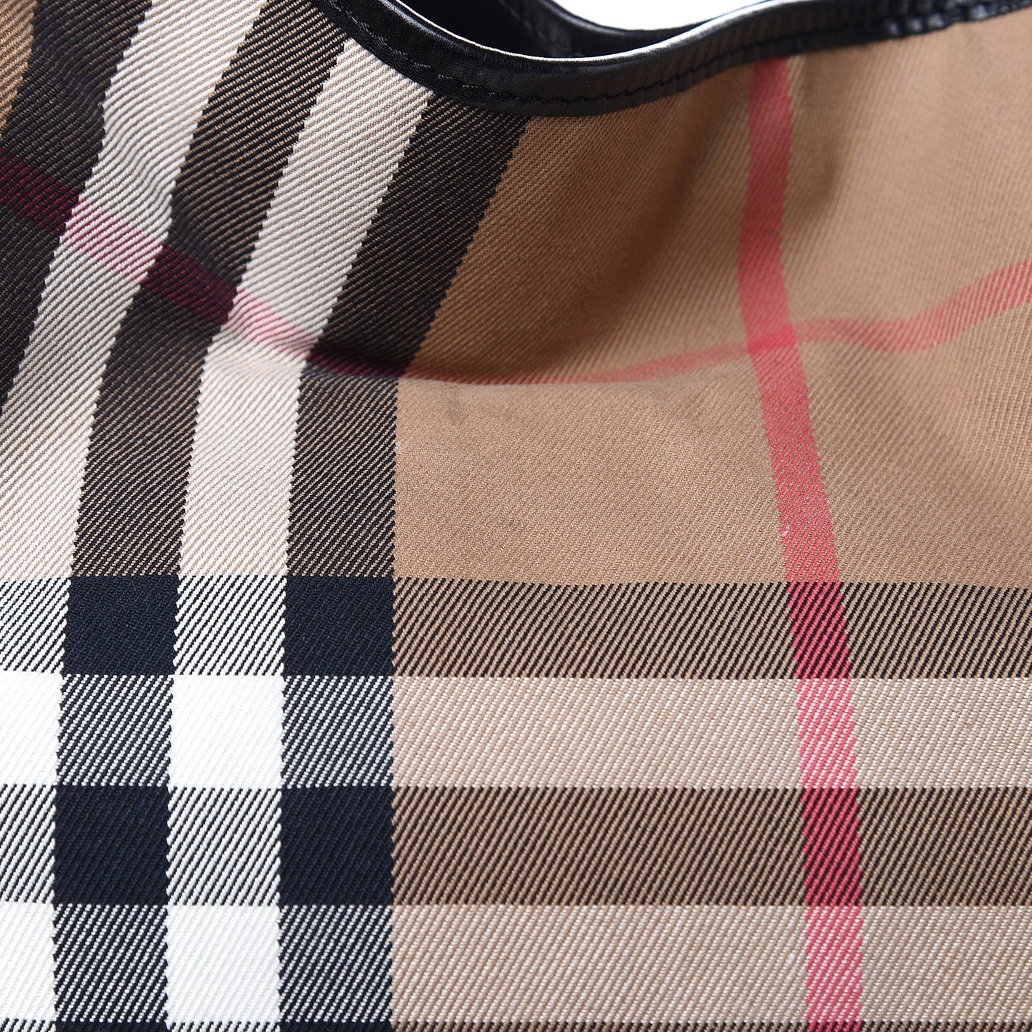 House Check Medium Canterbury Tote Black