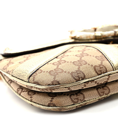 Gucci Monogram Tom Ford Jeweled Dragon Bag Gold 10 of 12