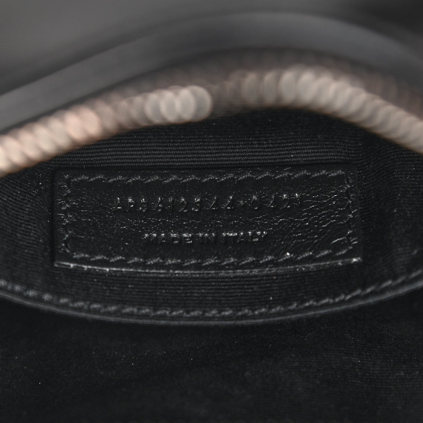 Calfskin Matelasse Monogram Lou Camera Bag Black