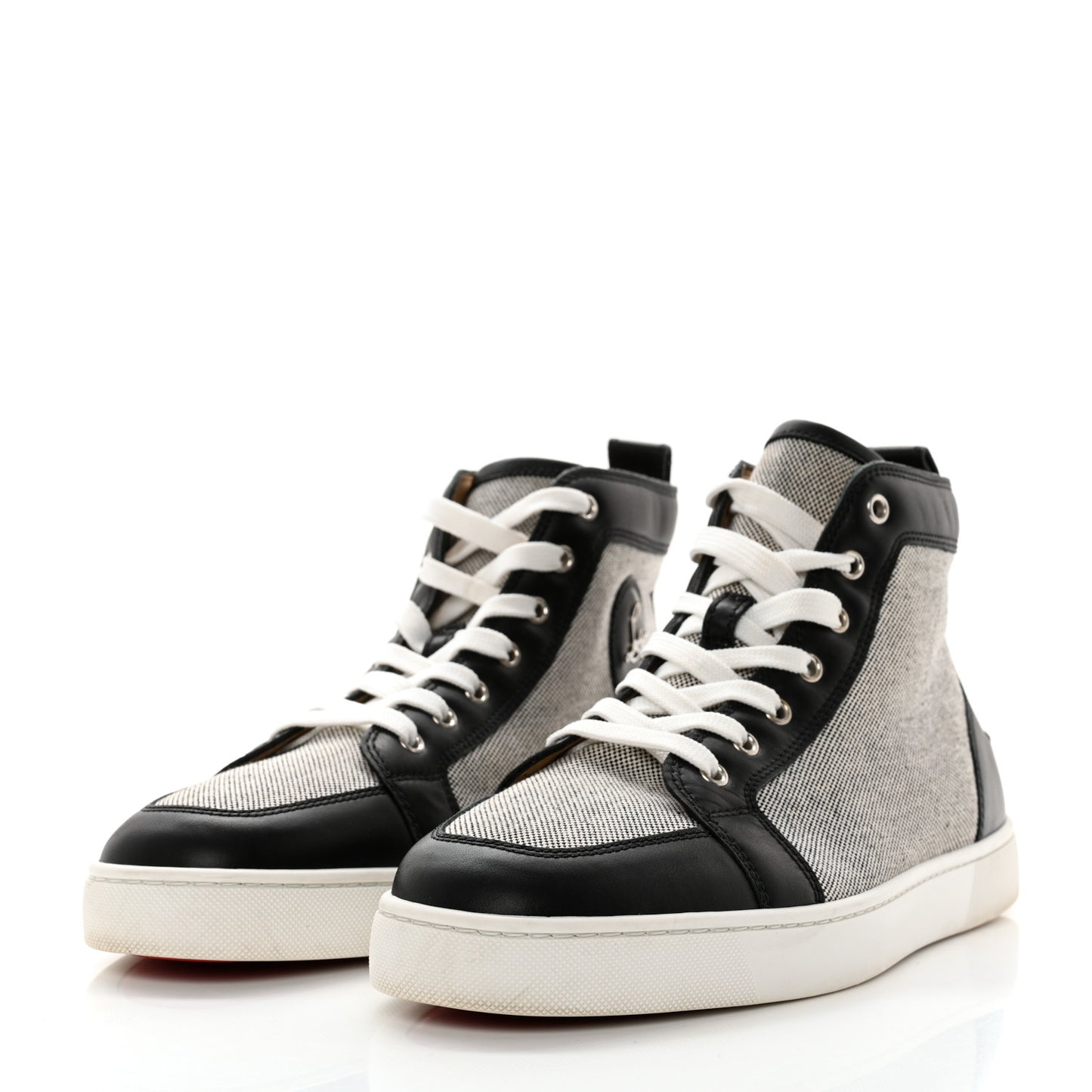 Canvas Rantus Mens Orlato Flat Sneakers 44 Black