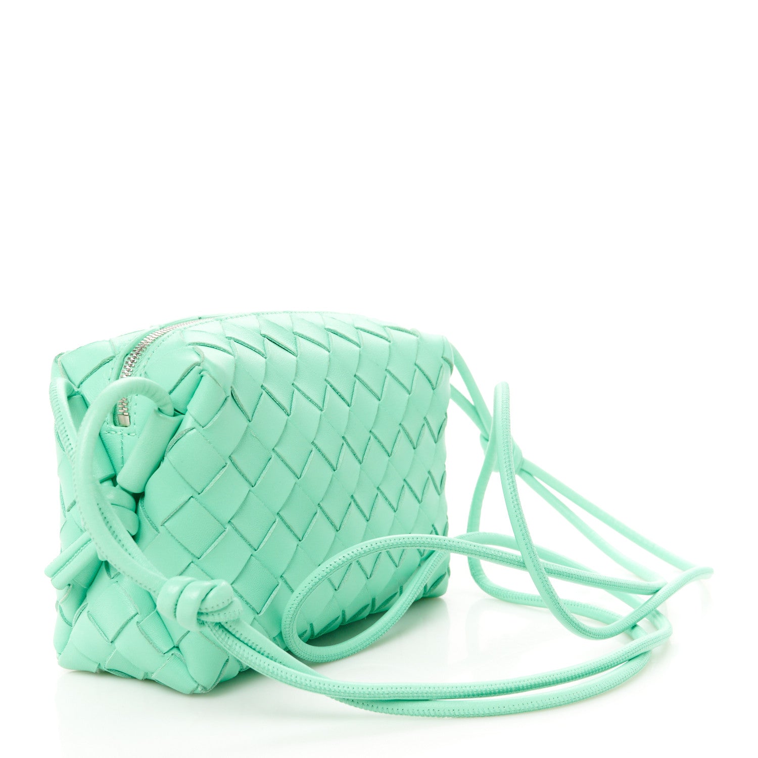 Bottega Veneta Nappa Intrecciato Mini Loop Camera Bag Siren 3 of 9