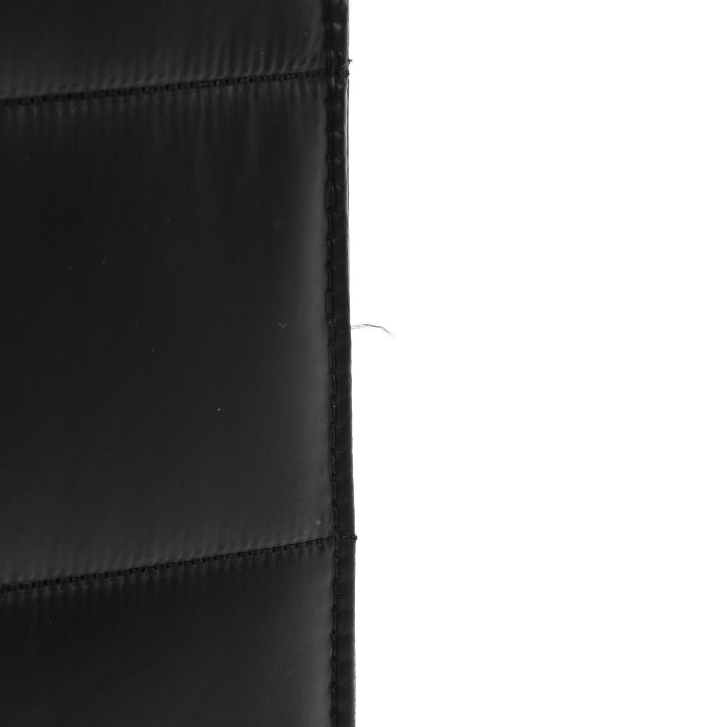 Nylon Medium Puff Shopping Bag Black