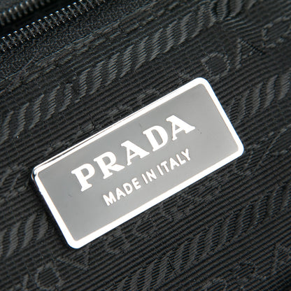 Prada Nylon Vela Medium Backpack Black 6 of 6