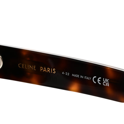 Celine Acetate Triomphe 01 Sunglasses CL 40194U Blonde Havana 5 of 6