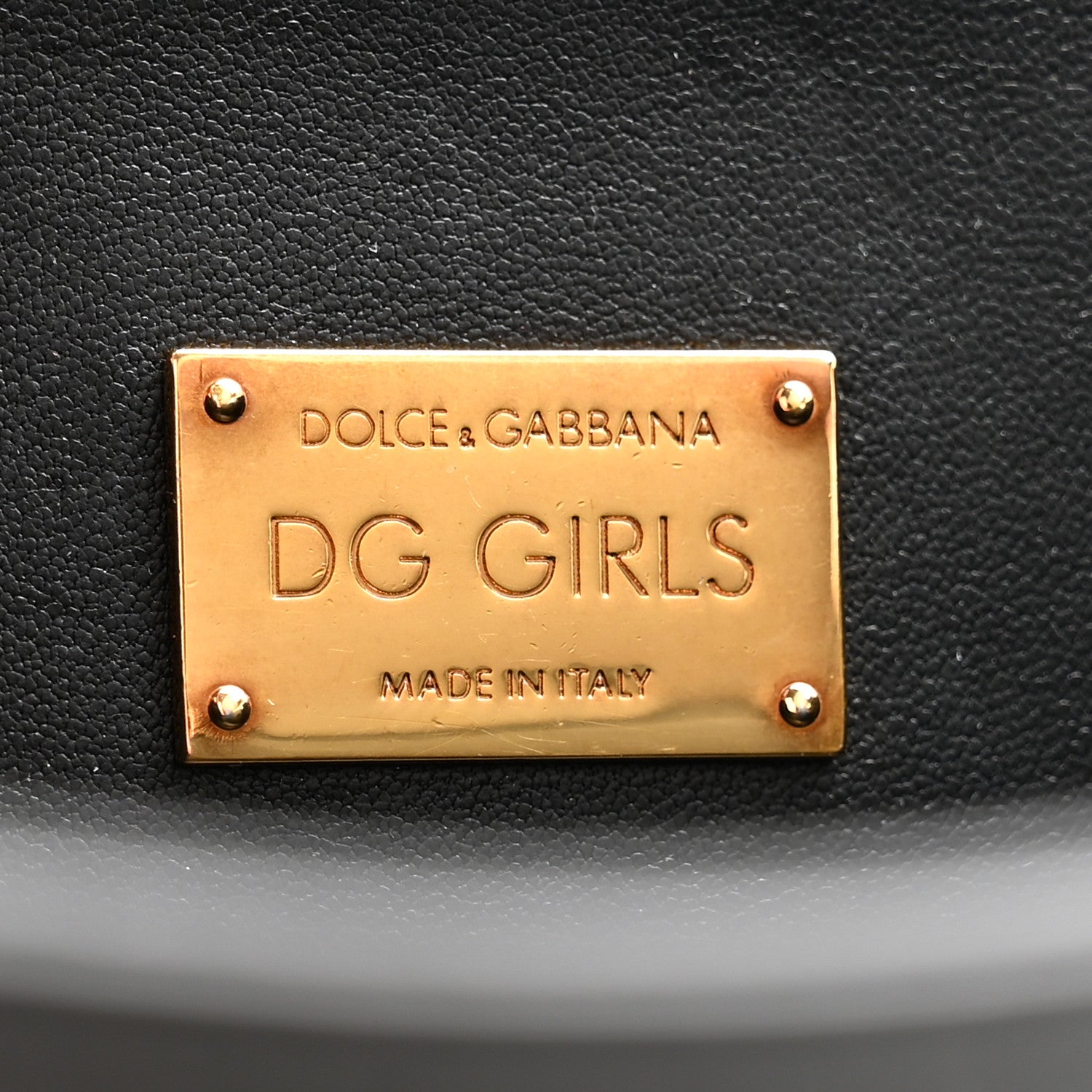 Dolce & Gabbana Nappa DG Girls Shoulder Bag Black 6 of 10