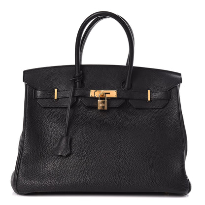 Hermes Togo Birkin 35 Black 1 of 47