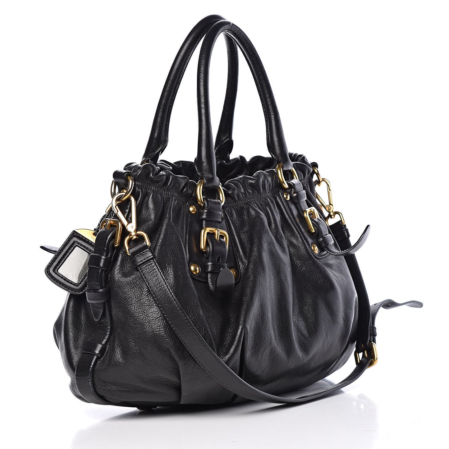 Soft Calf Tote Black