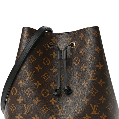Louis Vuitton Monogram Neonoe MM Black 7 of 9
