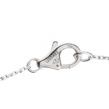 Cartier 18K White Gold Diamond Caresse D'Orchidees Par Necklace 4 of 5