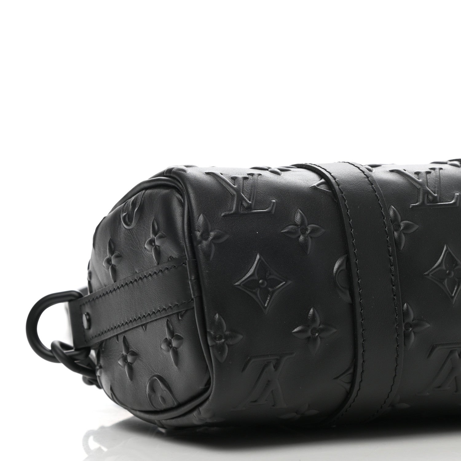 Louis Vuitton Monogram Seal Keepall XS Black 8 of 11