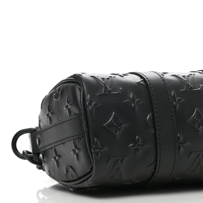 Louis Vuitton Monogram Seal Keepall XS Black 8 of 11