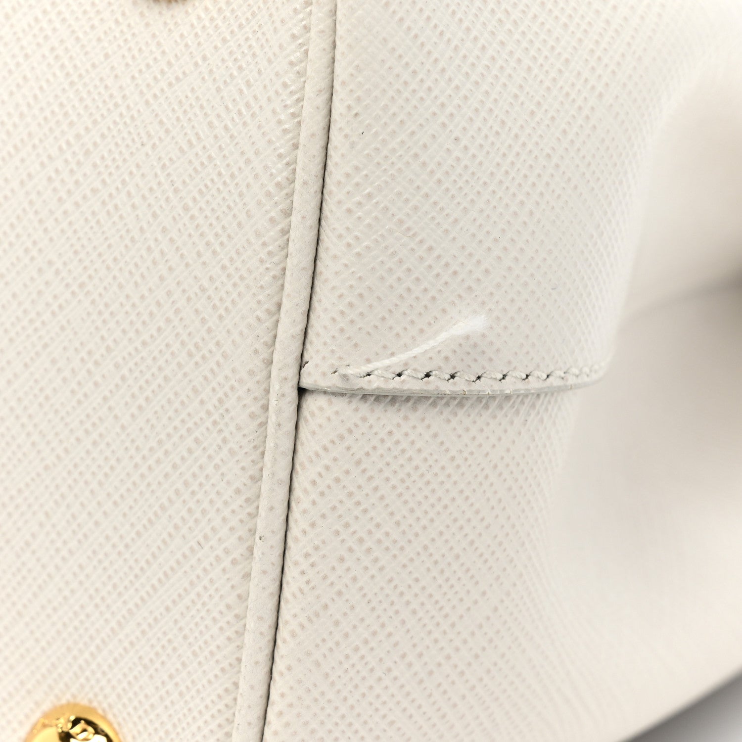 Prada Saffiano Small Galleria Double Zip Tote Talco 9 of 18