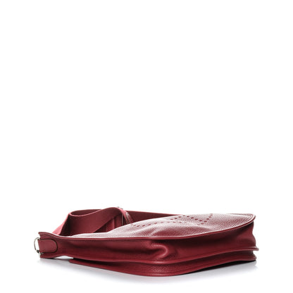 Hermes Taurillon Clemence Evelyne III PM Rubis 4 of 7