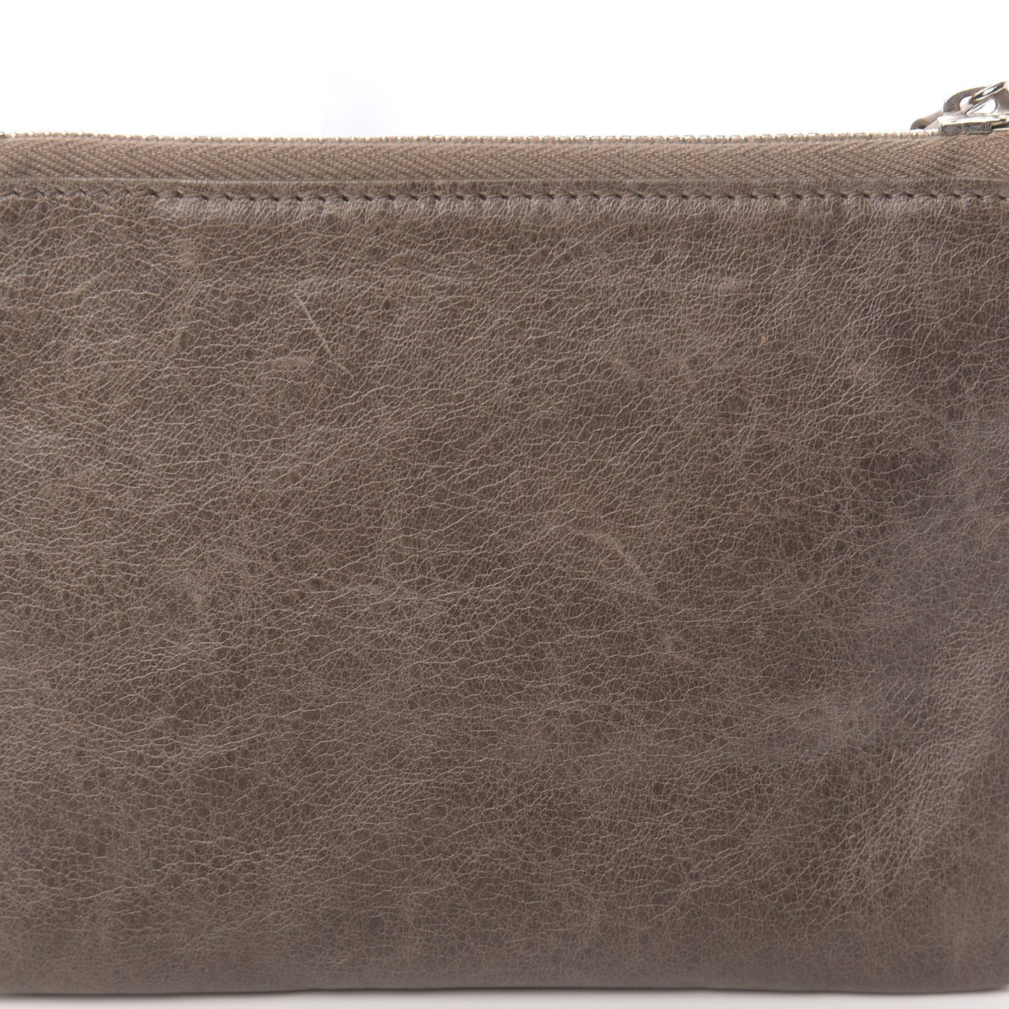 Agneau Giant 12 Silver Hardware M Porte-Monnaie Coin Purse Sahara