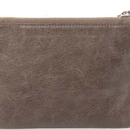 Balenciaga Agneau Giant 12 Silver Hardware M Porte-Monnaie Coin Purse Sahara 8 of 8