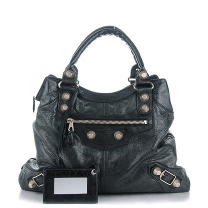 Balenciaga Agneau Giant 21 Silver Hardware Brief Black 1 of 9