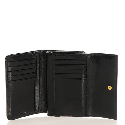 Miu Miu Matelasse Lux Bi-Fold Flap Wallet Nero Black 6 of 9