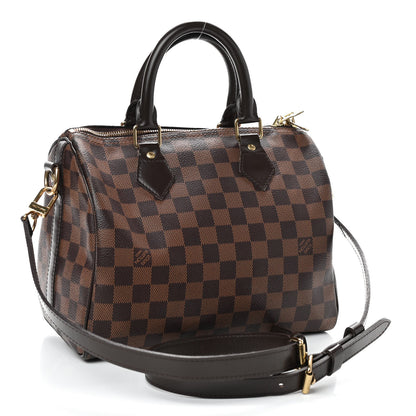Louis Vuitton Damier Ebene Speedy Bandouliere 25 2 of 9