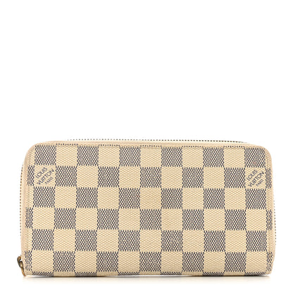 Louis Vuitton Damier Azur Zippy Wallet 1 of 9