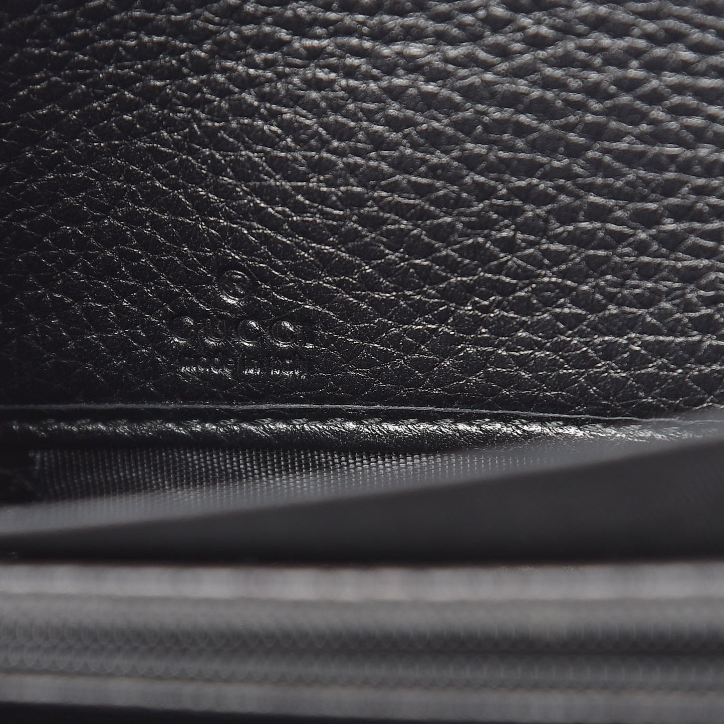 Pebbled Calfskin Studded Soho Zip Around Wallet Black