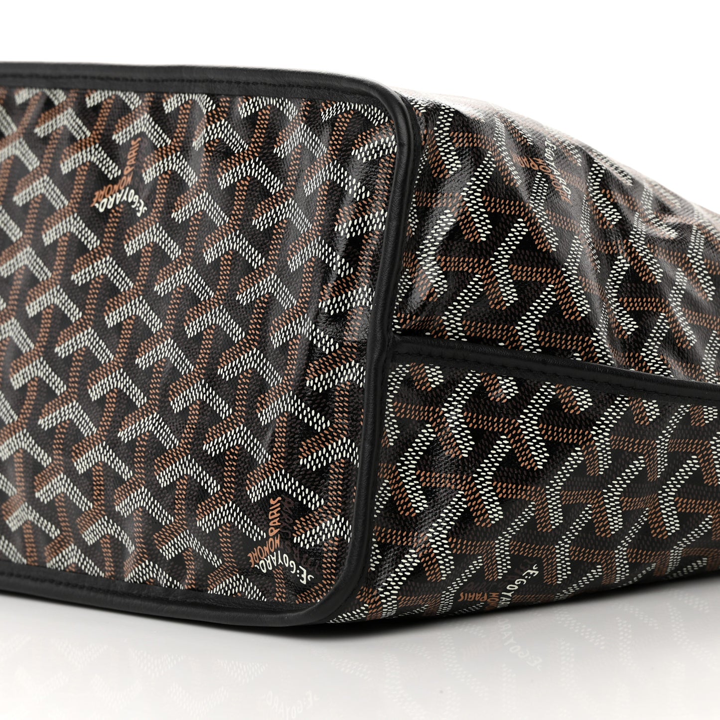 Goyardine Reversible Anjou PM Black
