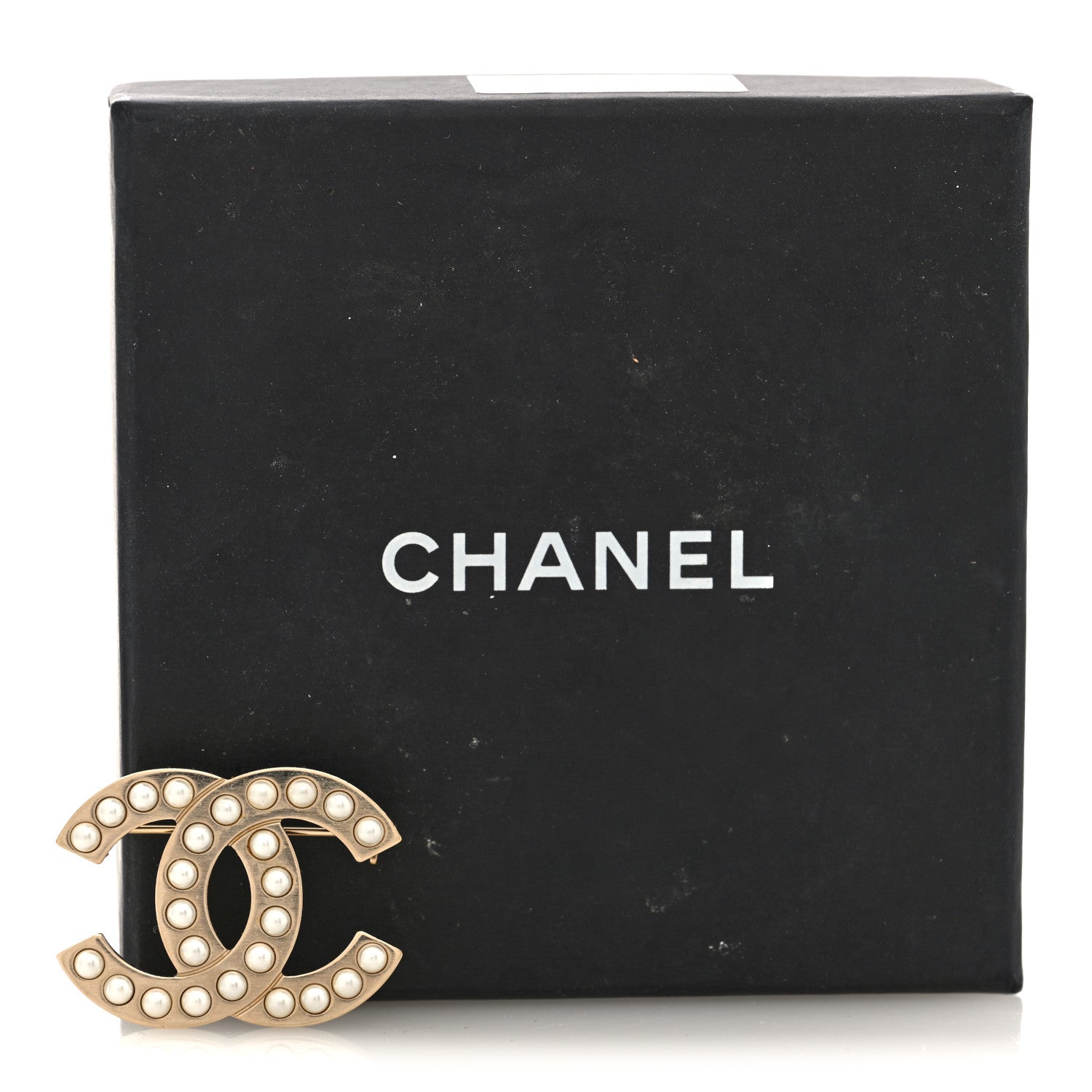 Chanel Pearl CC Brooch Gold 4 of 4