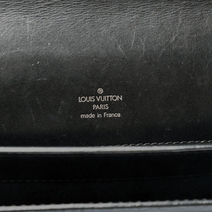 Louis Vuitton Epi Larry Briefcase Black 5 of 7