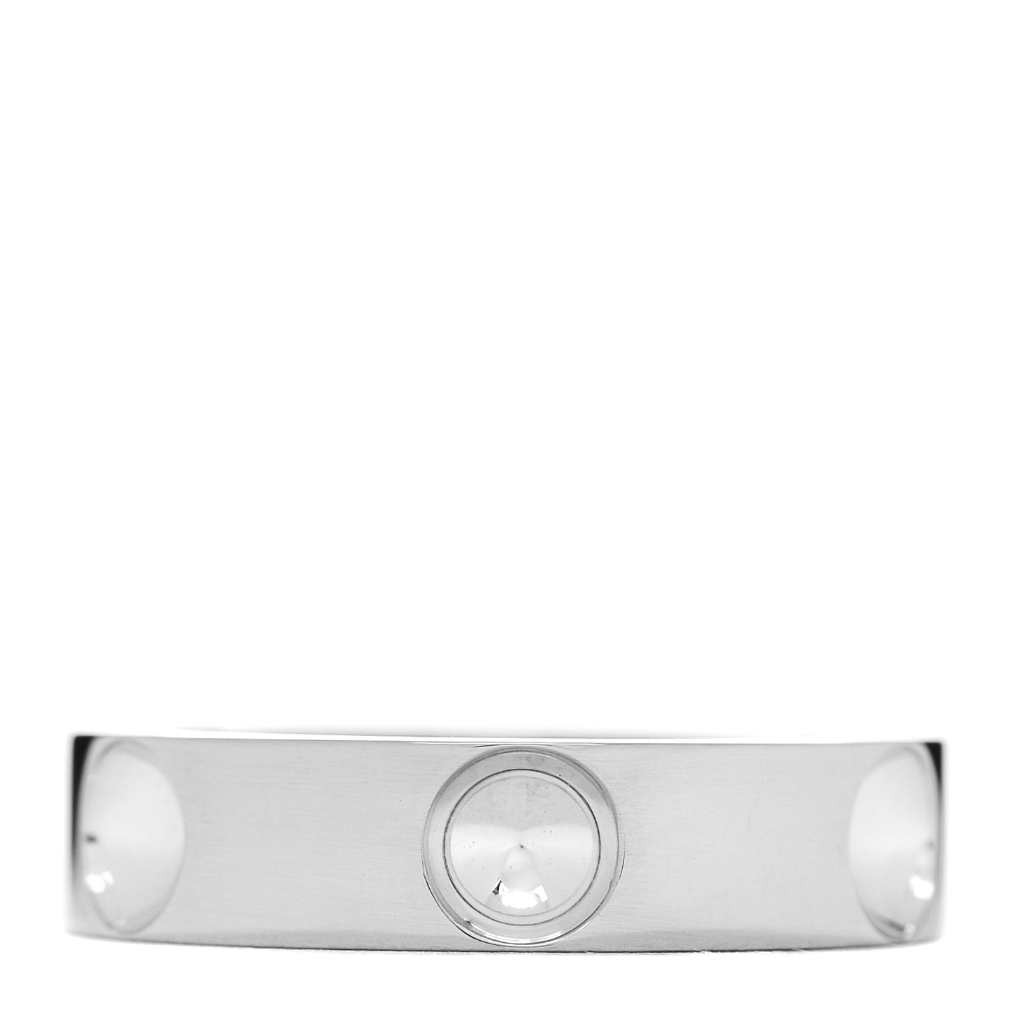 18K White Gold Empreinte Ring 53 6.25