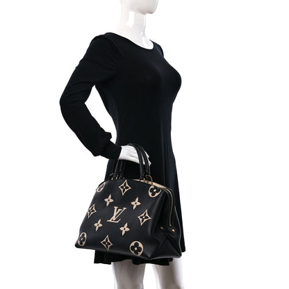 Louis Vuitton Empreinte Monogram Giant Grand Palais Black Beige 2 of 10