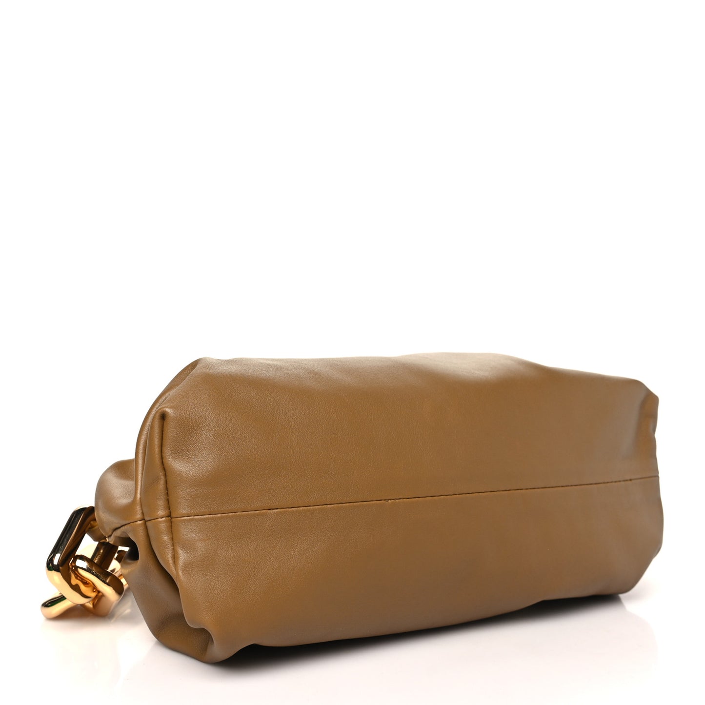 Calfskin The Pouch Chain Moutarde