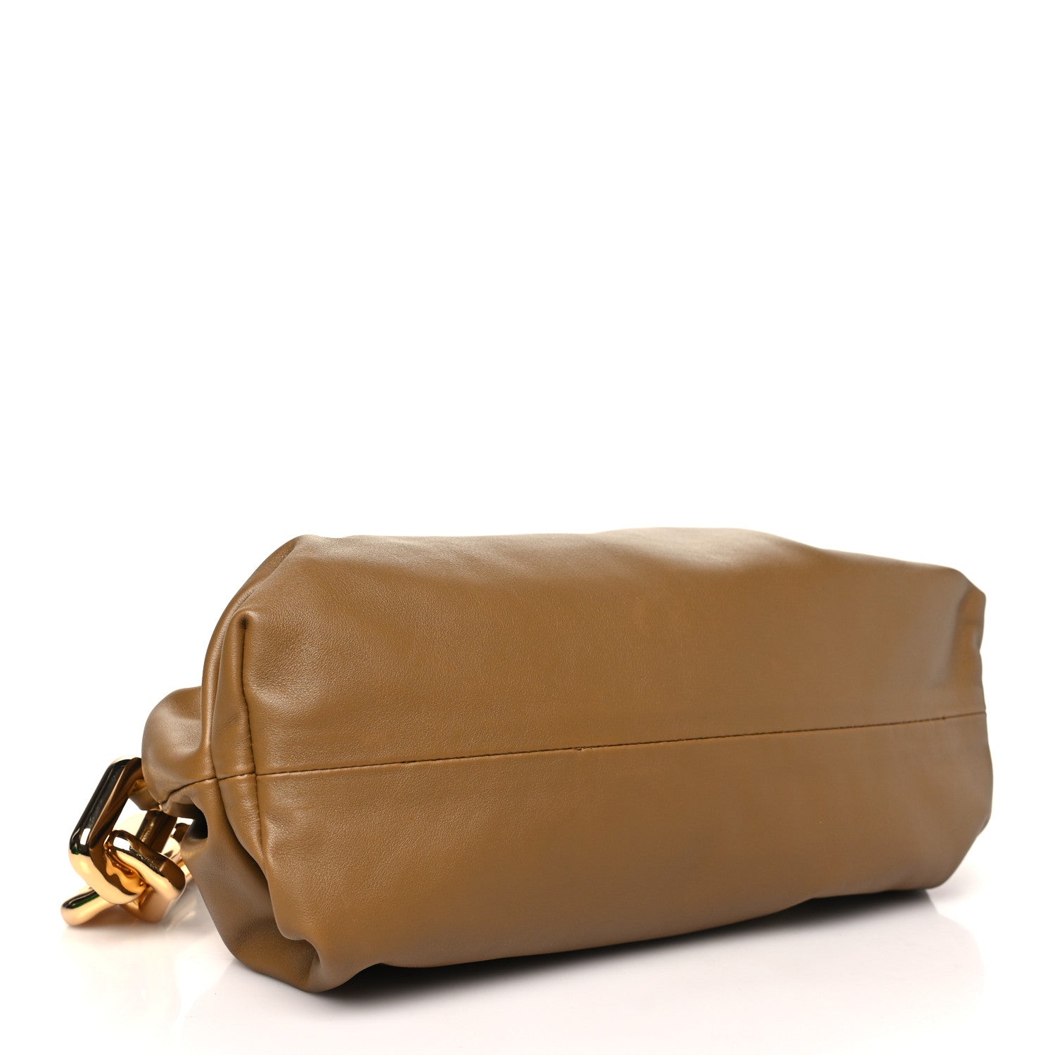 Bottega Veneta Calfskin The Pouch Chain Moutarde 4 of 10