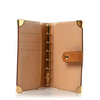 Louis Vuitton Monogram Multicolor Small Ring Agenda Cover White 5 of 8