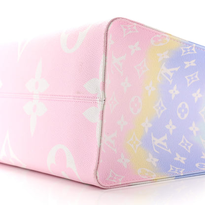 Louis Vuitton Monogram Escale Onthego GM Pastel 9 of 9