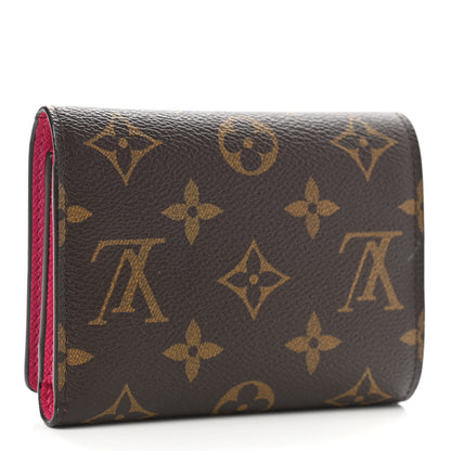Louis Vuitton Monogram 2020 Christmas Animation Roller Coaster Victorine Wallet Pivoine 3 of 7