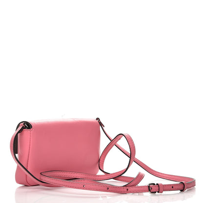 Fendi Nappa Rabbit Fox Fur Micro Buggie Baguette Rosa Fluo Multicolor 3 of 7