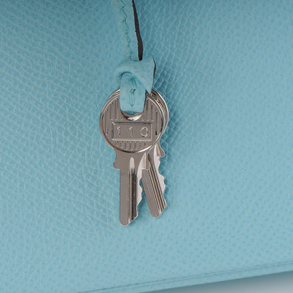 Hermes Epsom Birkin 30 Bleu Atoll 8 of 33