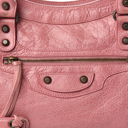 Balenciaga Agneau Classic Hardware City Rose Bruyere 10 of 10