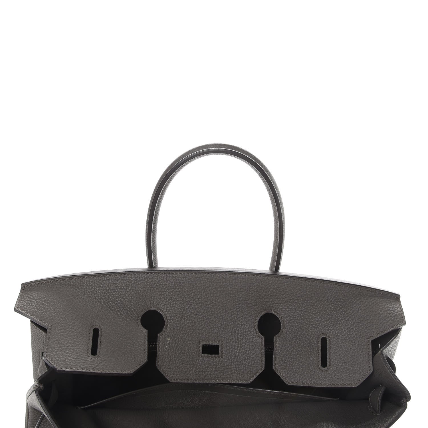 Hermes Togo Birkin 35 Etain 14 of 37