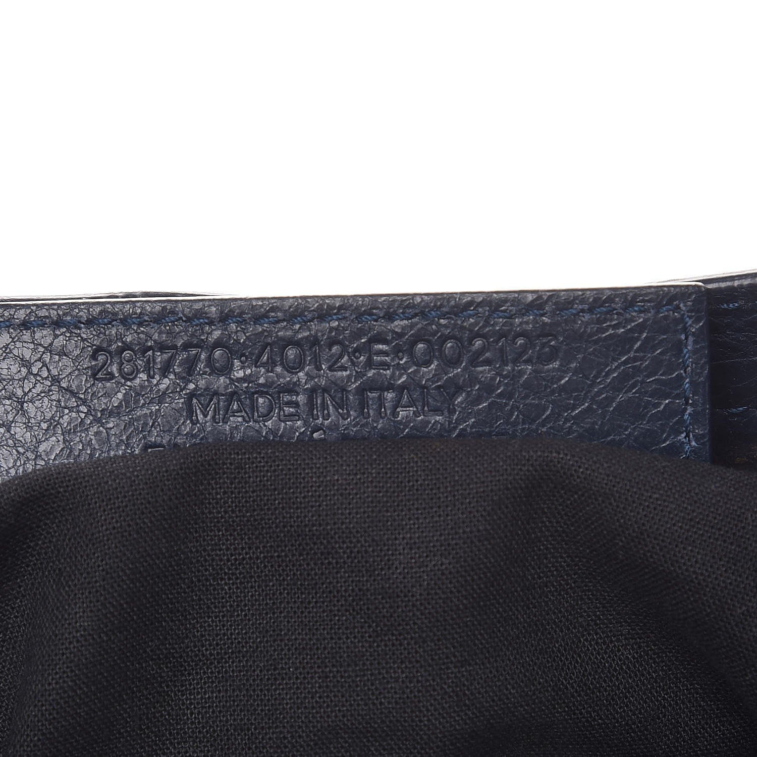 Balenciaga Agneau Giant 12 Gold Hardware City Bleu Obscur 7 of 11