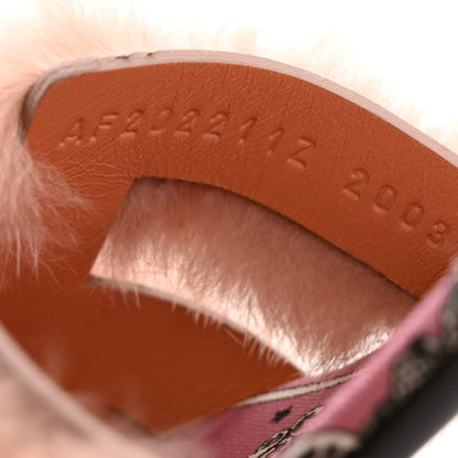 Hermes Mink Fur Oasis Sandals 36 Granit Pink 9 of 10