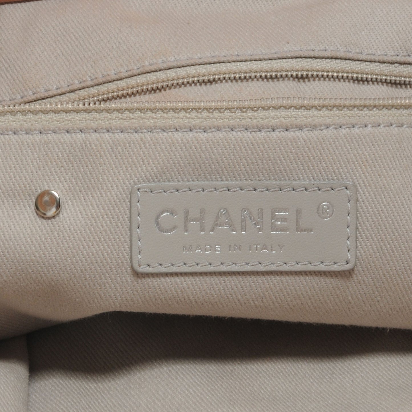 Iridescent Calfskin Small Sea Hit Tote
