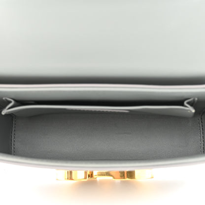 Christian Dior Box Calfskin 30 Montaigne Box Bag Gray 5 of 9
