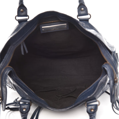 Balenciaga Agneau Classic Hardware City Bleu de Minuit 6 of 11